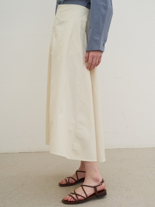 A-line skirt (Ivory)