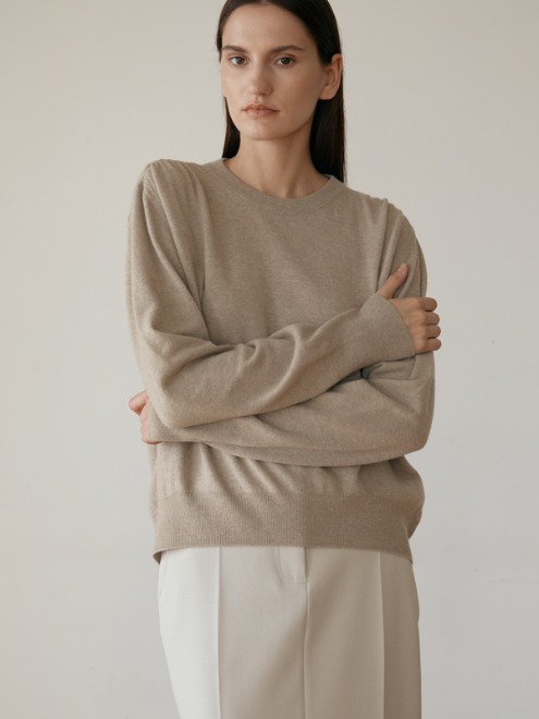 Shirring knit (beige)