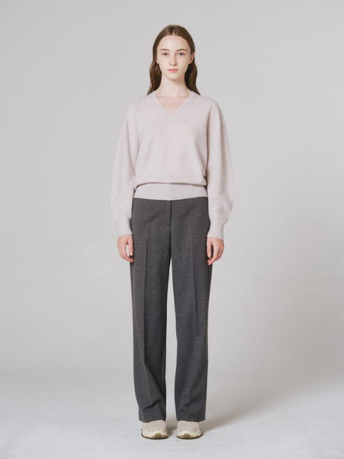 Straight pants (Charcoal grey)